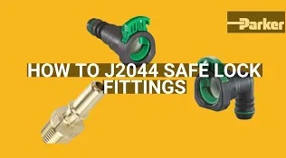 How To Install J2044 Safe Lock Fittings