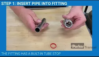 How To Install Transair 361L PTC Fittings